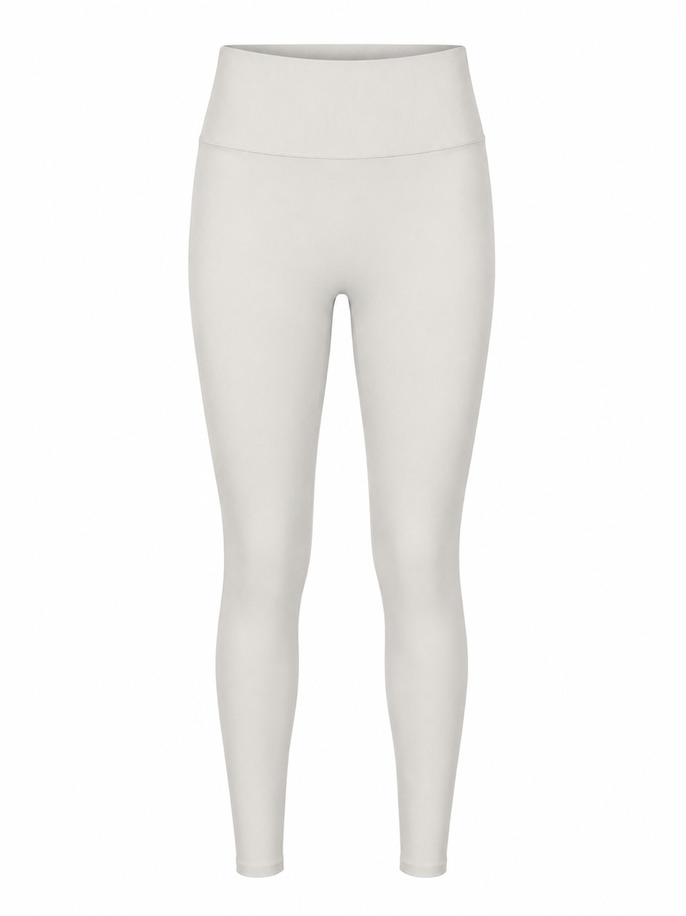 OQQ light grey booty scrunch leggings, small